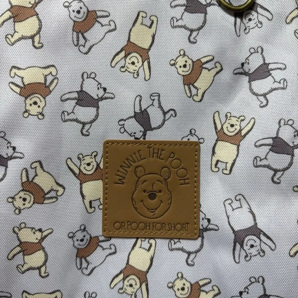 NEW Disney Baby Winnie the Pooh 14 pocket backpack diaper bag Cudlie DB30574